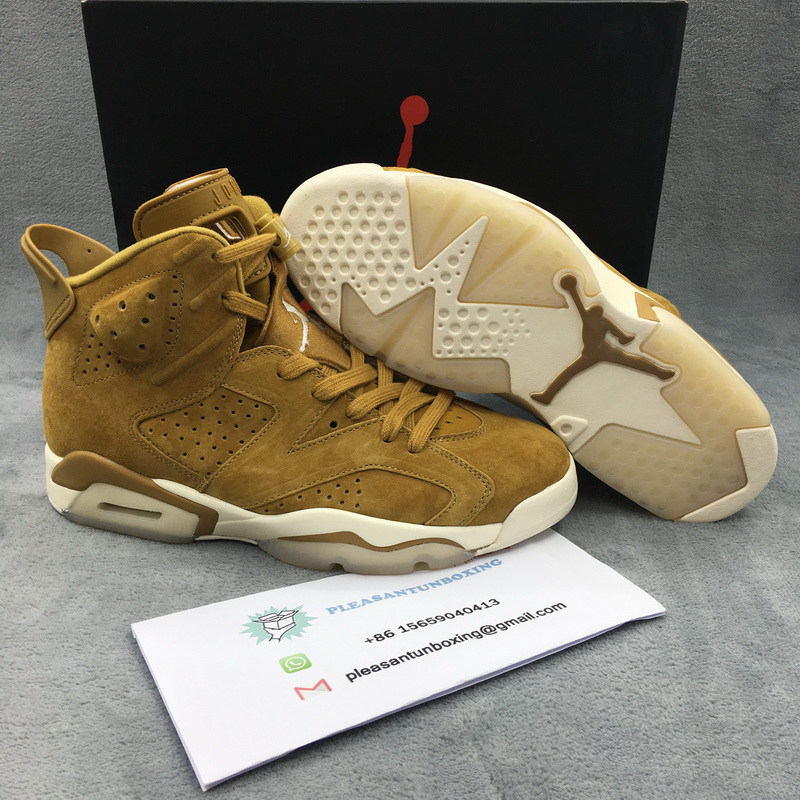 Authentic Air Jordan 6 “Golden Harvest”